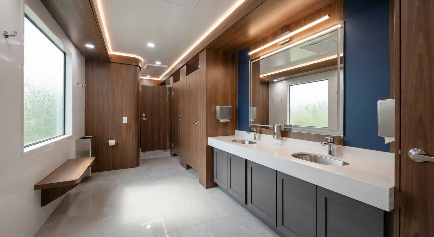 Luxury Restroom Trailer in New Rochelle, NY