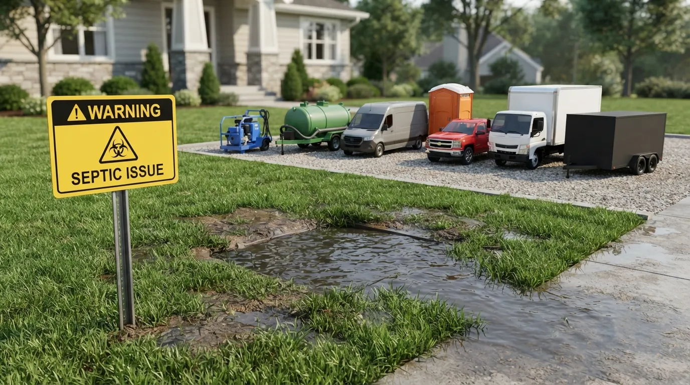 Septic Tank Warning Signs in New Rochelle, NY